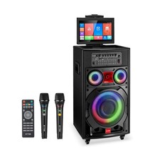 Karaoke Machine with Screen Lyrics Display for Adults 14.1" Touch Screen, Por...