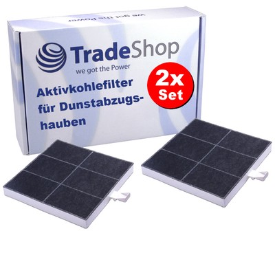 2x Aktivkohlefilter für Bosch DWW068E50 SWB078E50 DWB06E751 DWB06E850 DWB06E851