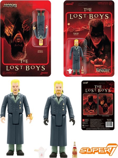 Super 7 The Lost Boys David ReAction 3.75 Inch Action Figure Set