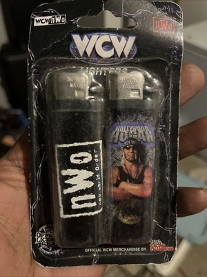 VINTAGE 1998 WCW NWO HULK HOGAN LIGHTERS RARE