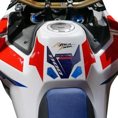 LABELBIKE Paraserbatoio moto Adesivo Gel 3D compatibile con Honda Africa Twin Adv 2025