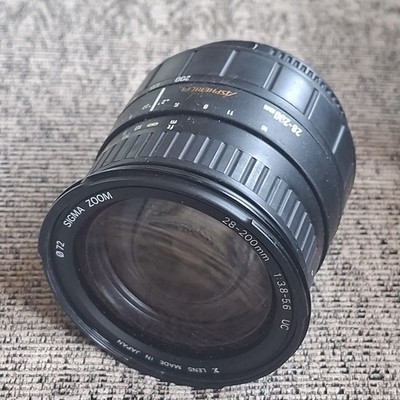 Canon Mount Sigma 28-200mm f/3.8-5.6 UC Manual Focus Zoom Objektiv Tele Macro Z