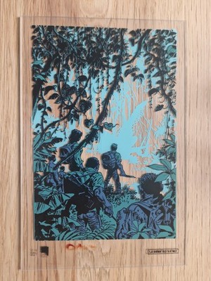 Adventures without heroes - Dany - bookplate Perspex Ziggourat - signed - signed