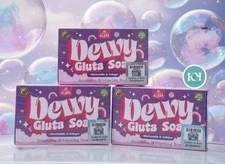 ALADA NATURAL Dewy Gluta Soap 70g with Niacinamide  Collagen Pack of 3