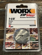 2pack Wa2300 Blades Rotary Blades Genuine Worx Zipsnip