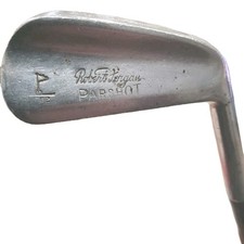 Antique Robert Forgan Parshot 3 Iron Dot Face Scotland Right Hand Display Club