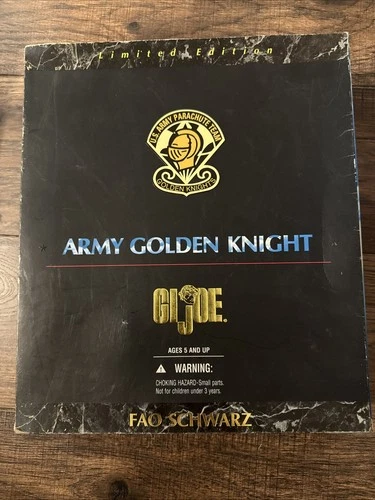 GI Joe Limited Edition FAO Schwarz US Parachute Team Army Golden Knights New