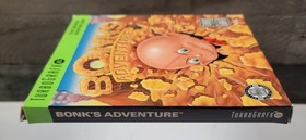 Bonk&rsquo;s Adventure Turbo Grafx 16 Cib TG-16 Complete, Tested, Authentic.