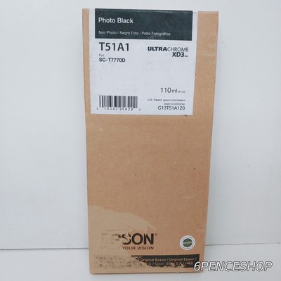 *Imperfect Box 9/2024* Epson T51A1 Photo Black Ultrachrome XD3