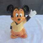Disney Mickey Mouse Waving bank Toy 6" vintage MISSING PIECE — photo 1