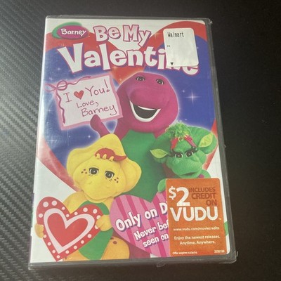 Barney - Be My Valentine - Love, Barney (DVD, 2009) NEW SEALED