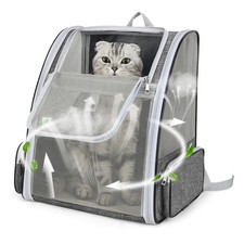 Cat Backpack Carrier Large Pet Backpack for Small Dog Medium Cat Puppy Kitten Bu