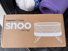 Happiest Baby SNOO Low Legs - Brand New in Box (NIB) Short Bassinet 4 Legs White