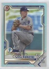 2021 Bowman Draft 1st Edition Sky Blue Foil Shane Panzini #BD-36 rs2