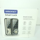Front Door Lock Set WiFi Keyless Entry Digital Keypad Smart Deadbolt Black NEW