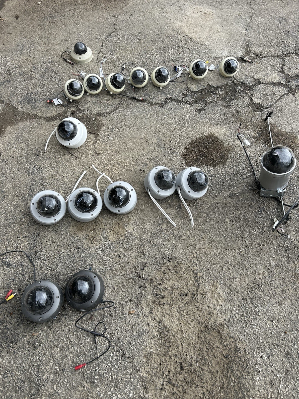 Various Security Dome Cameras