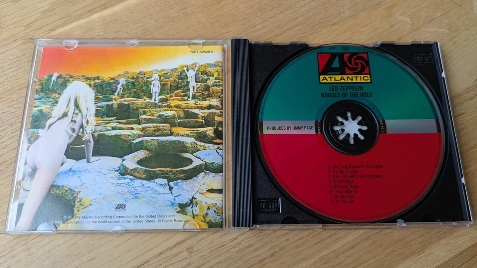 CD / Led Zeppelin - Houses Of The Holy, Atlantic Records - Bild 3 von 3