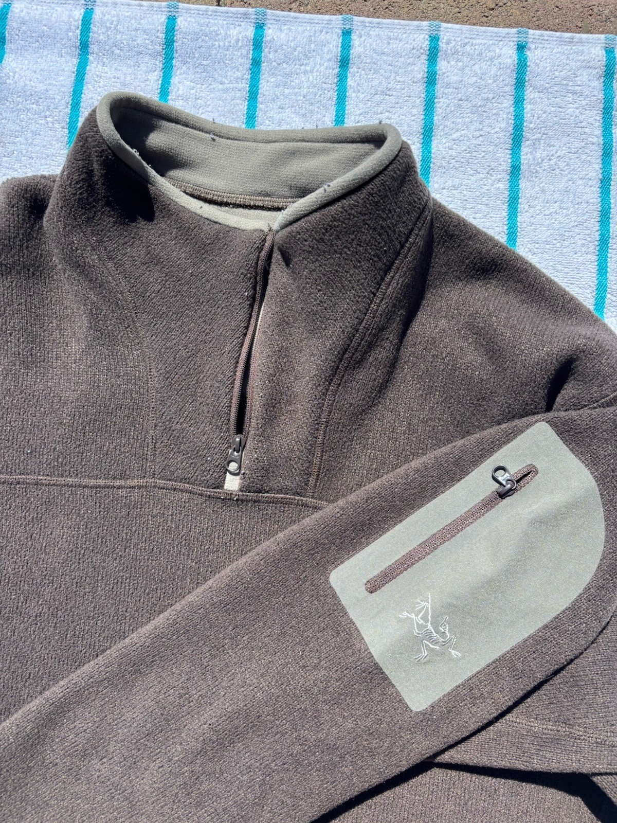 ARC'TERYX CALDO Arc’teryx COVERT 1 4 Zip Pullover Maglione Felpa Uomo Medium M