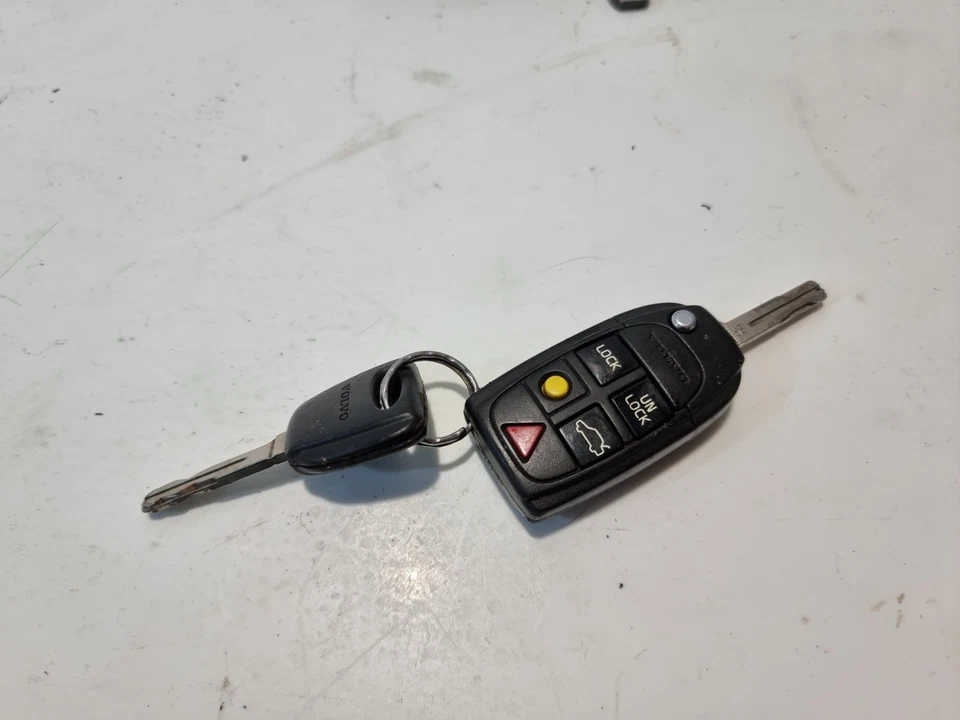 Interruptor e chave de bloqueio de cano de ignição Volvo XC90 2004 MK1 pré-facelift fabricante de equipamento original 8626324 - Imagem 3 de 4