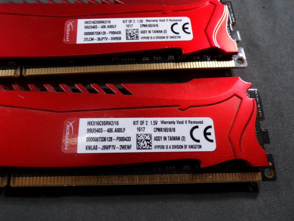 HYPERX SAVAGE 16GB (2X8GB) DDR3-1600 CL9 DIMM MEMORY KIT - KINGSTON - Image 3 of 3