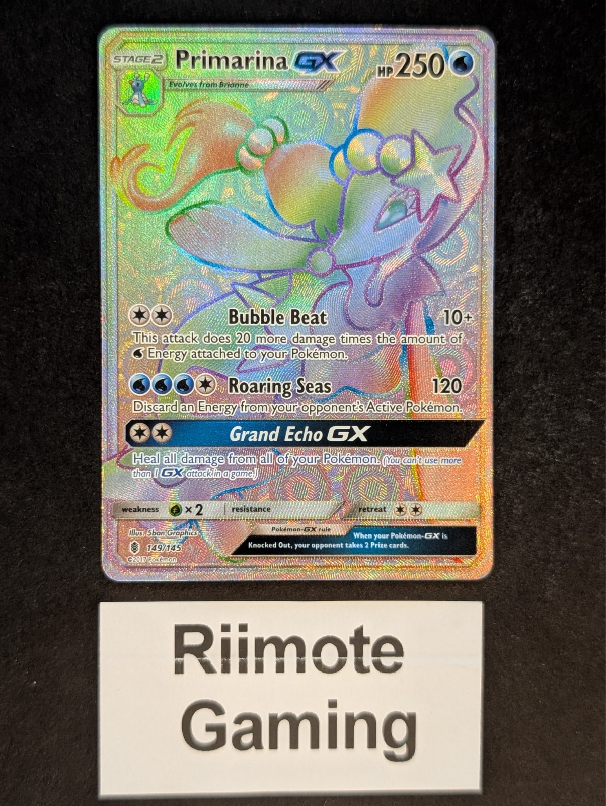 Primarina GX 2017 Sun & Moon: Guardians Rising #149/145 Holo (Secret) Price Guide - Sports Card Investor Primarina GX 2017 Sun & Moon: Guardians Rising #149/145 Holo (Secret) Price Guide - Sports Card Investor