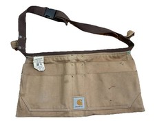 Carhartt A09 BRN Brown Duck Canvas Tool Apron...