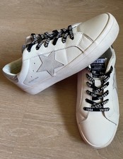 VINTAGE HAVANA VH Liz White Sneaker Slip On Shoes 8.5
