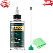 Silicone Treadmill Belt Lubricant 4.2ozHigh Temp Resistant w/ Applicator Tubes