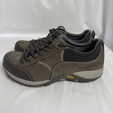 Dansko Women's Paisley Brown Suede Waterproof Vibram Shoes Size 39 