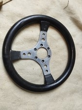 Sportlenkrad Lederlenkrad Raid 340mm Lamborghini Porsche und Andere Top Leder 