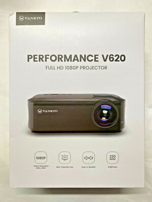  VANKYO Performance V620 Native 1080P Projector 