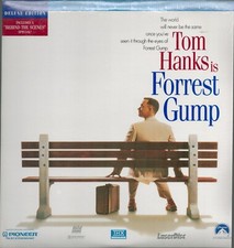 Forrest Gump LaserDisc LV32583-2WS 1994 Tom Hanks Laser Disc LD Widescreen WS