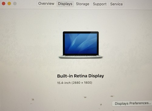 MacBook Pro 15" Retina L-2013 i7 16GB 512GB SSD 2.6G Big Sur NVIDIA GT 750M #115 - Picture 17 of 24