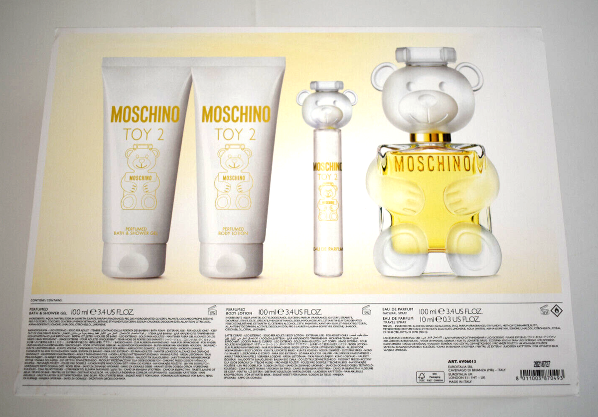 MOSCHINO TOY 2 香水セット 4本 MOSCHINO（モスキーノ） MOSCHINO TOY 2 トイ2 オードパルファム 50ml