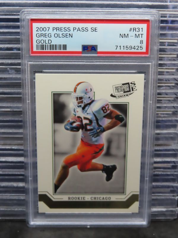 Greg Olsen Press Pass Se #R31 Gold