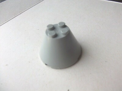 LEGO 3943a Cone 4 x 4 x 2 without Axle Hole (x1) 3943 | eBay UK
