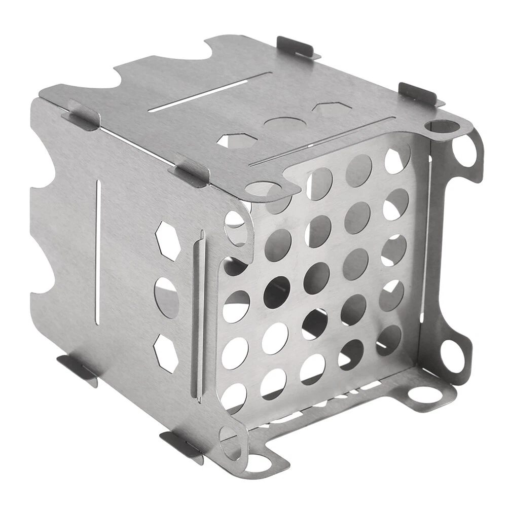 Lixada Titanium Outdoor Camping Stove Portable Ultralight Folding Wood V4Z3  | eBay