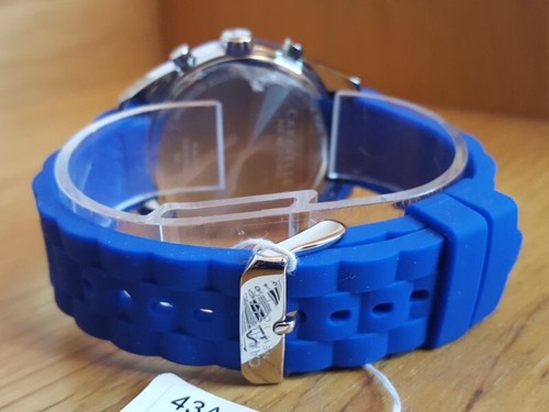 Mens Bulova Caravelle Logan Blue Comfy Wear Chrono Sport Watch 43A121 New In Box - Picture 7 of 8