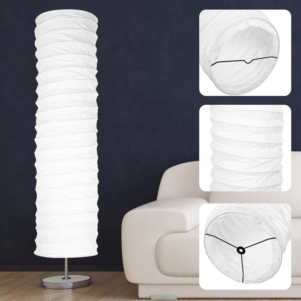 Paper column floor lamp deals