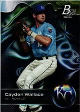 2023 Bowman Platinum #TOP-84 Cayden Wallace Top Prospects