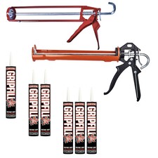 Gripfill Xtra Strong Gap Filling Glue Adhesive Instant Bond Most Material Gun