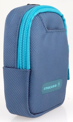 Tucano Prima Compact Digital Camera Case Bag Strap Belt Loop, Int 10x7x2cm, BLUE - Picture 5 of 8