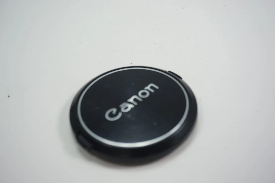 Canon FD C-55 55mm front lens cap Silver ring Genuine product vintage from 70's - Image 4 of 4