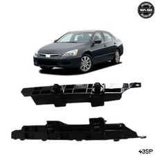 Bumper Bracket For 2003 2007 Honda Accord Set Of 2 Front Left Right Side