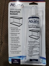 Aqueon Aquarium Silicone Sealant Clear 3 Ounces NEW IN PACKAGING