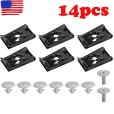 14x Engine Lower Cover Pin Screw & Bolt &Access Clip For Honda 90673-TY2-A01