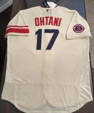 Nike Anaheim angels White Red jersey Ohtani #17 Baseball MLB Men