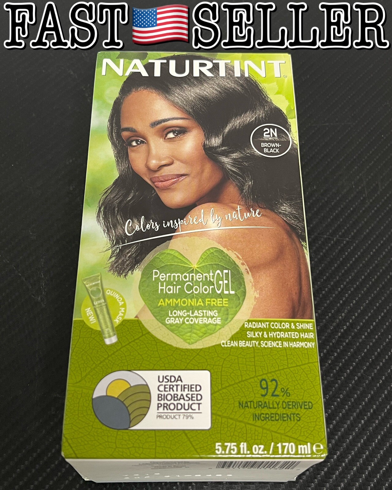 Gel, 2n Brown Black (5.75oz) Sealed!