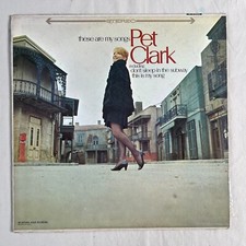 PET CLARK These Are My Songs 1967 Vinyl LP Warner Bros WS 1698 - VG+
