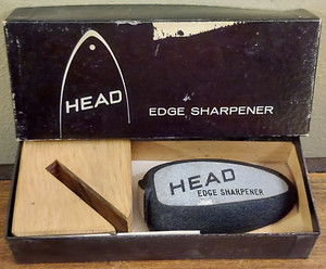 Vintage HEAD Ski Edge Sharpener w/ Original Box - RARE